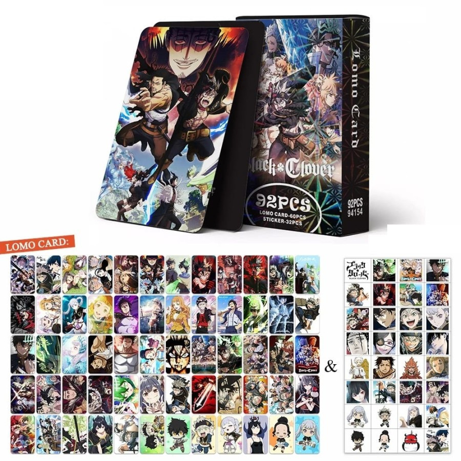 Jual Photocard lomo card photo card lomocard anime jepang black clover ...