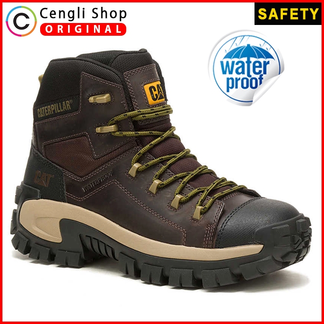 Jual CAT 03 SEPATU BOOT SAFETY BOOTS CATERPILLAR ORIGINAL ASLI ORI WATERPROOF CT Shopee Indonesia