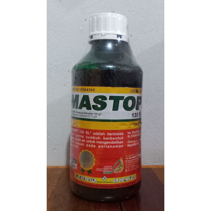 Jual Mastop 1 Liter / Racun Rumput / Pembasmi Rumput / Racun Lalang ...