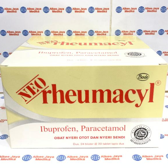Jual Neo Rheumacyl Box Isi 24 Strip @ 20 Tablet - Obat Nyeri Otot ...