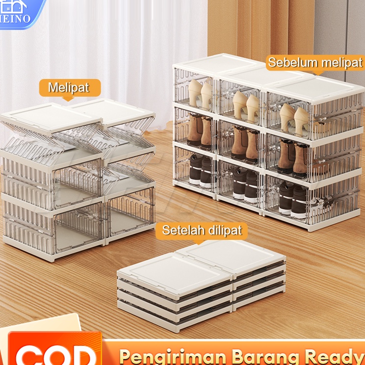 Jual Produk Terbatas Tidak Perlu MenginstalHEINO Kotak Sepatu Plastic ...