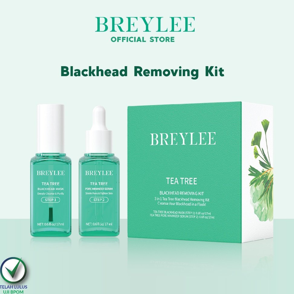 Jual Discount Today BREYLEE Tea Tree Blackhead Removing Kit