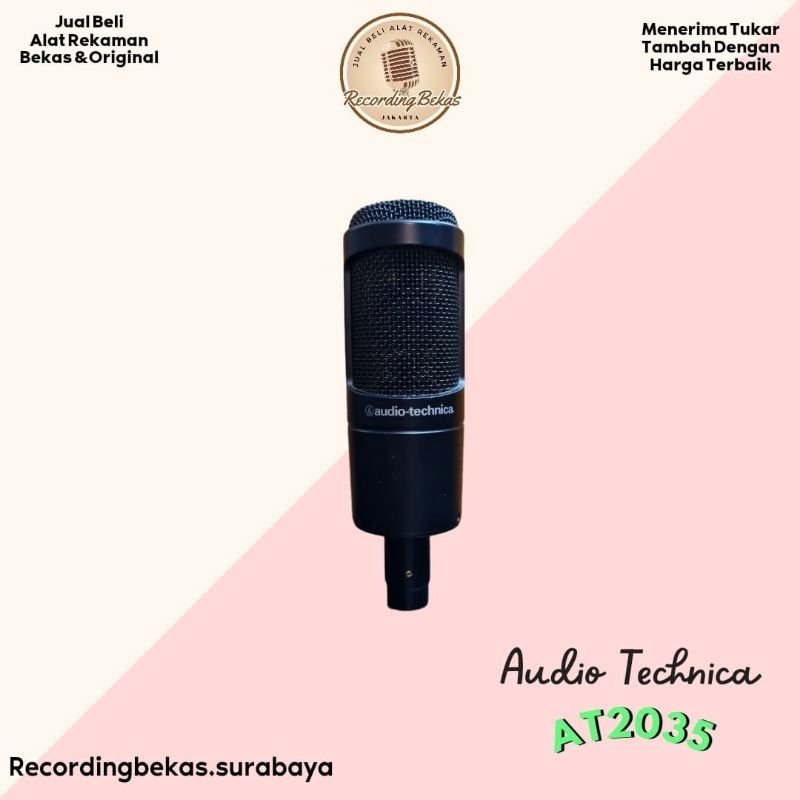 Audio-Technica AT2035 Large-diaphragm Condenser Microphone