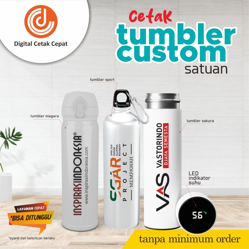 Jual Tumbler Botol Minum Sakura Custom UV | Shopee Indonesia