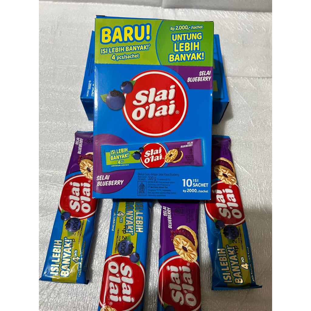 Jual Biskuit Slai Olai (1 Box Isi 10 Pcs @ 32 gr) | Shopee Indonesia