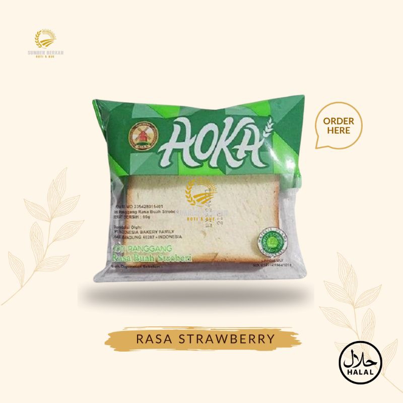 Jual Roti Aoka Panggang Varian Rasa 1dus Karton Isi 60pcs | Shopee ...