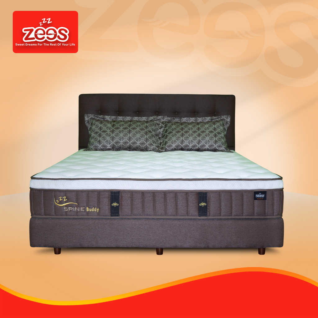 Jual Zees Spring Bed Tipe SPINE BUDDY , Full Set (Divan Vienna ...