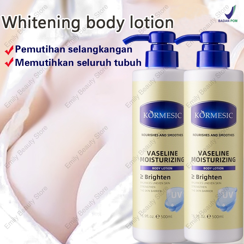 Jual Vaseline Body lotion pemutih Lotion pemutih badan Hand body pemutih 500ml vaseline uv extra