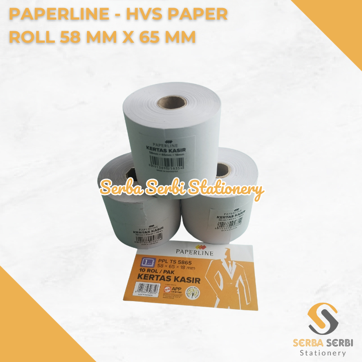 Jual Grosir Biji Paperline Hvs Paper Roll Telstruk Kertas