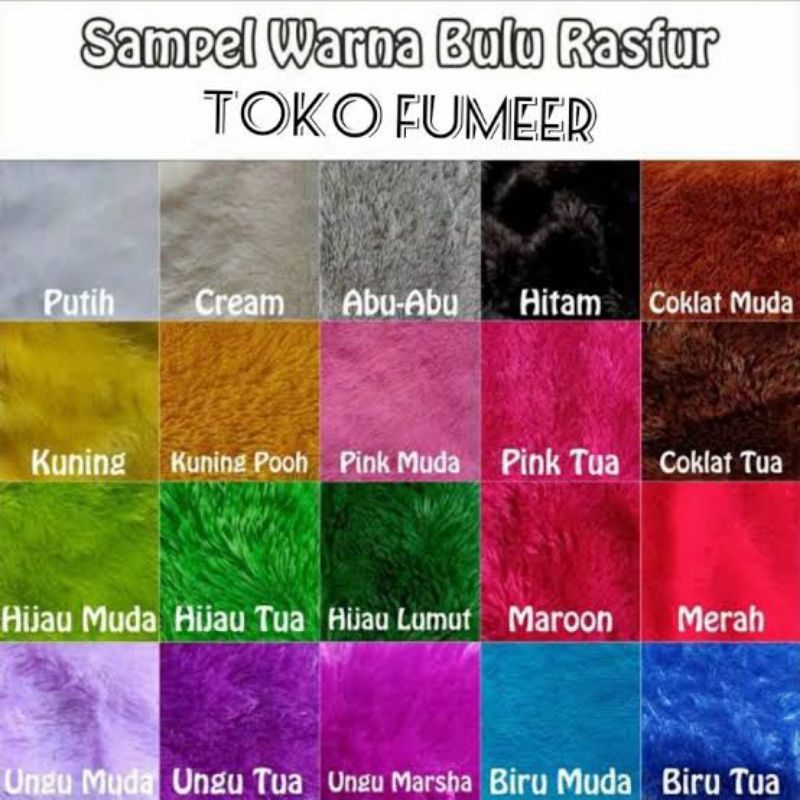 Jual KAIN BULU RASFUR/KAIN BULU BACKGROUND KONTEN/TAPLAK MEJA BULU ...