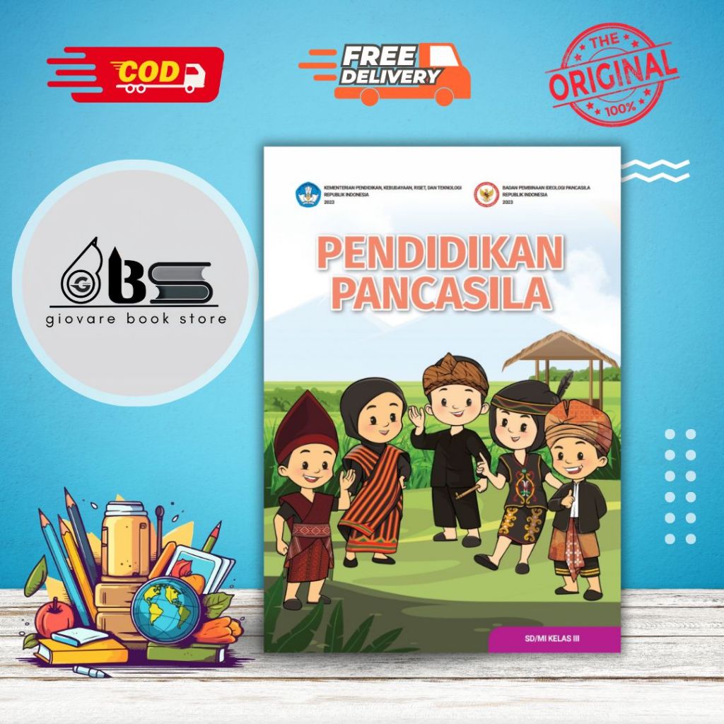 Jual BUKU PENDIDIKAN PANCASILA KELAS 3 KURIKULUM MERDEKA ORIGINAL ...