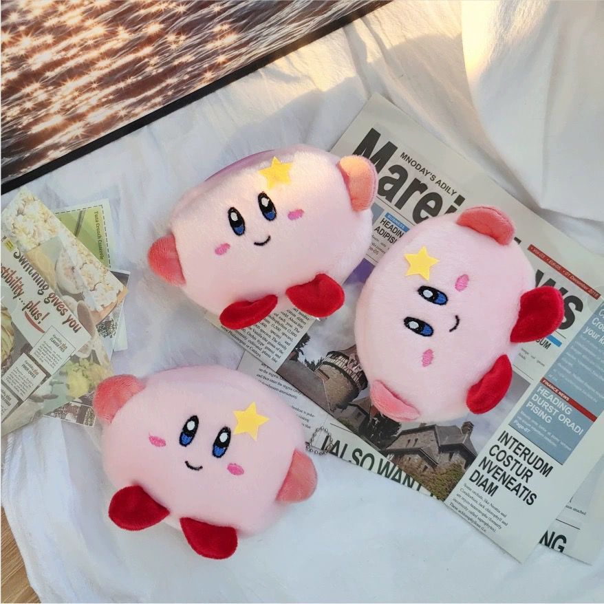 Jual POUCH KIRBY - Goms Home (Dompet Koin Coin Kirby Pink Fluffy Cute ...