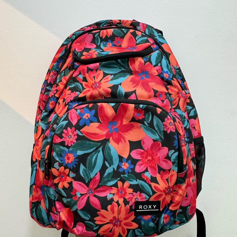 Jual TAS RANSEL WANITA ROXY ORIGINAL SHADOW SWELL PRINTED | Shopee ...