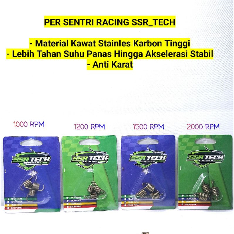 Jual PER OTOMATIS PER SENTRI RACING 1000 1200 1500 2000 RPM ALL TYPE ...