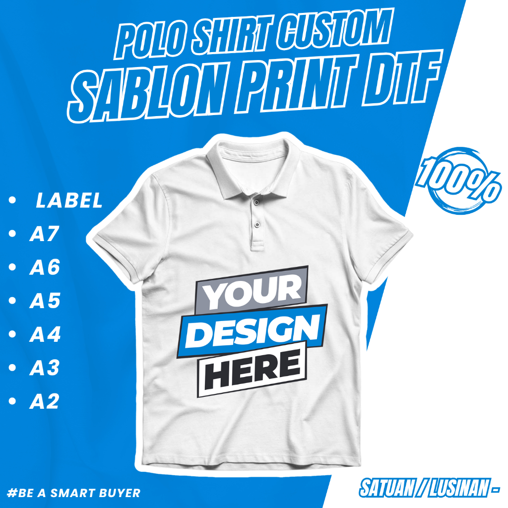 Jual KAOS POLO LACOS CUSTOM / CUSTOM BEBAS TULISAN/ GAMBAR/ LOGO ...