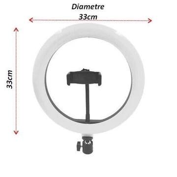 HOLO Ring Light 33cm Dan 26cm Light Stand Tripod 2M Selfie Vlogger Livestreamer