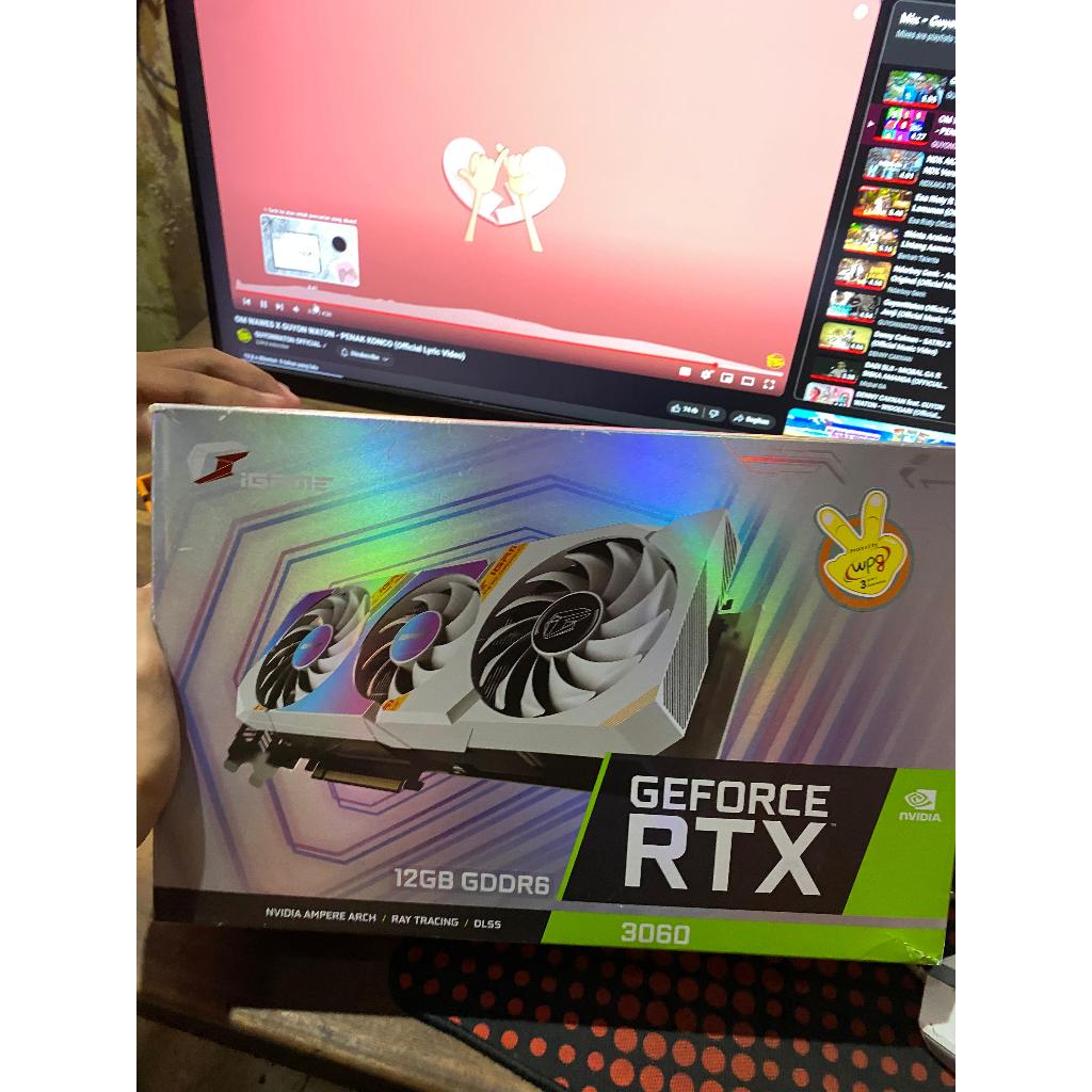 Jual VGA Colorful iGame Geforce RTX 3060 Ultra W OC-V 12GB GDDR6 ...