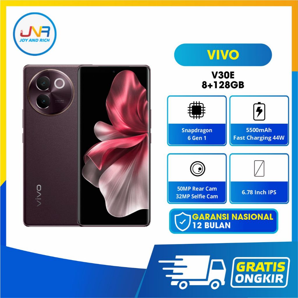 Jual Vivo V30E 8+128GB [+8Gb Extended RAM] Garansi Resmi 1 Tahun ...