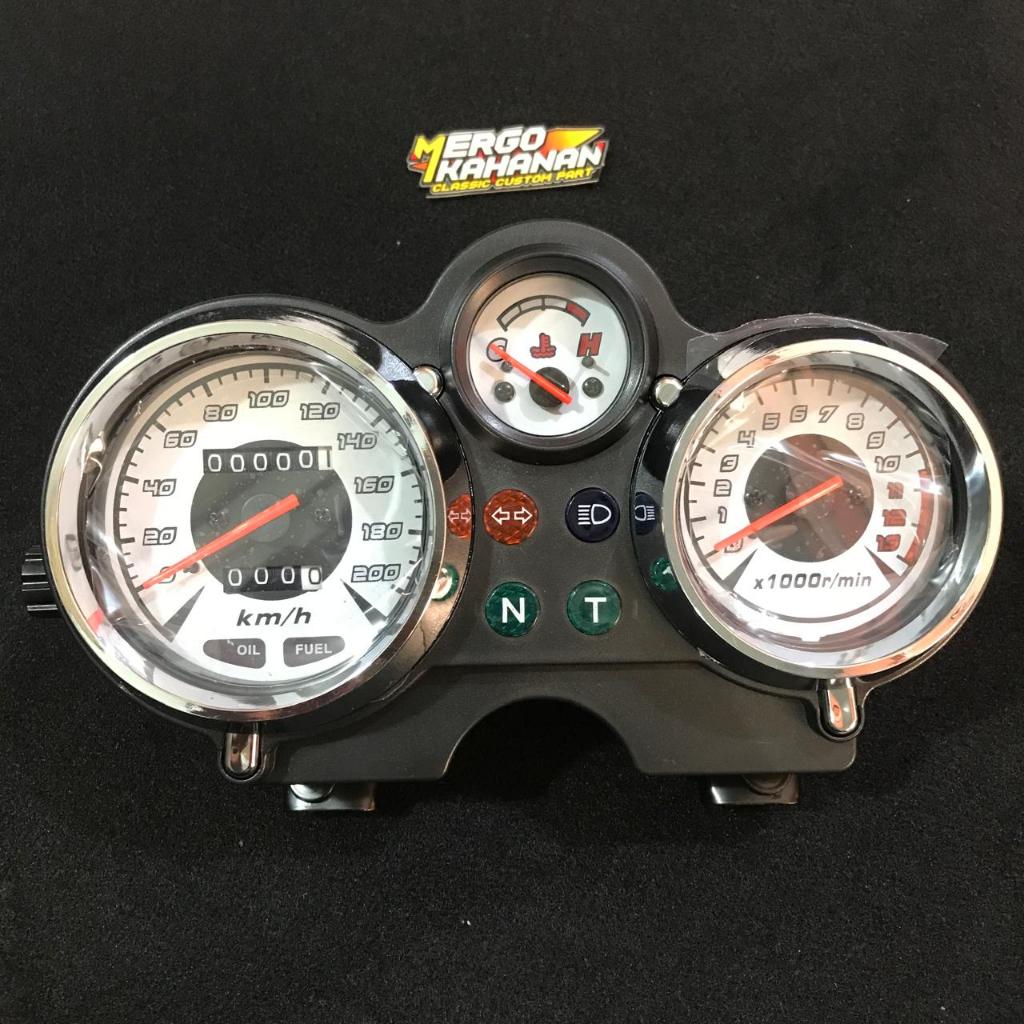 Jual Spedometer Spido Spedo Ninja R SS Layar Putih import bagus ...