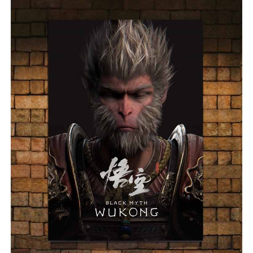 Jual Poster Game PS4 PS5 Black Myth:WuKong | Shopee Indonesia