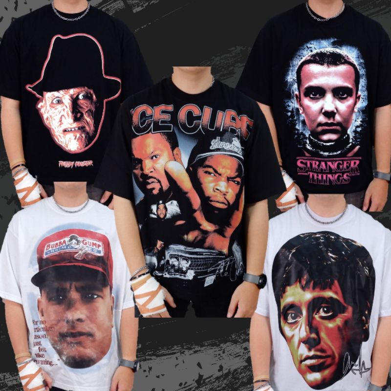 Jual KAOS SPORT KAOS MICHAEL KORDAN KAOS ICE CUBE KAOS THE STRANGER ...