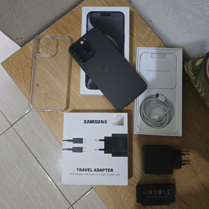 Jual Iphone 15 Pro Max 15 Promax 256 Ibox Black Titanium | Shopee Indonesia