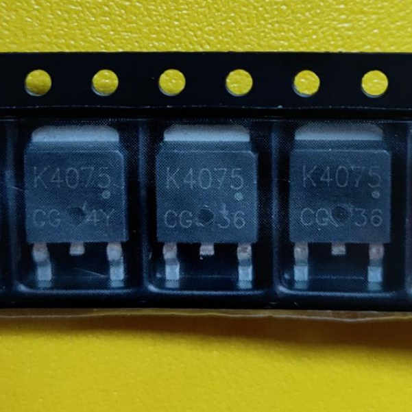 Jual K4075 2SK4075 K 4075 N-Channel MOSFET HIGH QUALITY SMD TO-252 ...