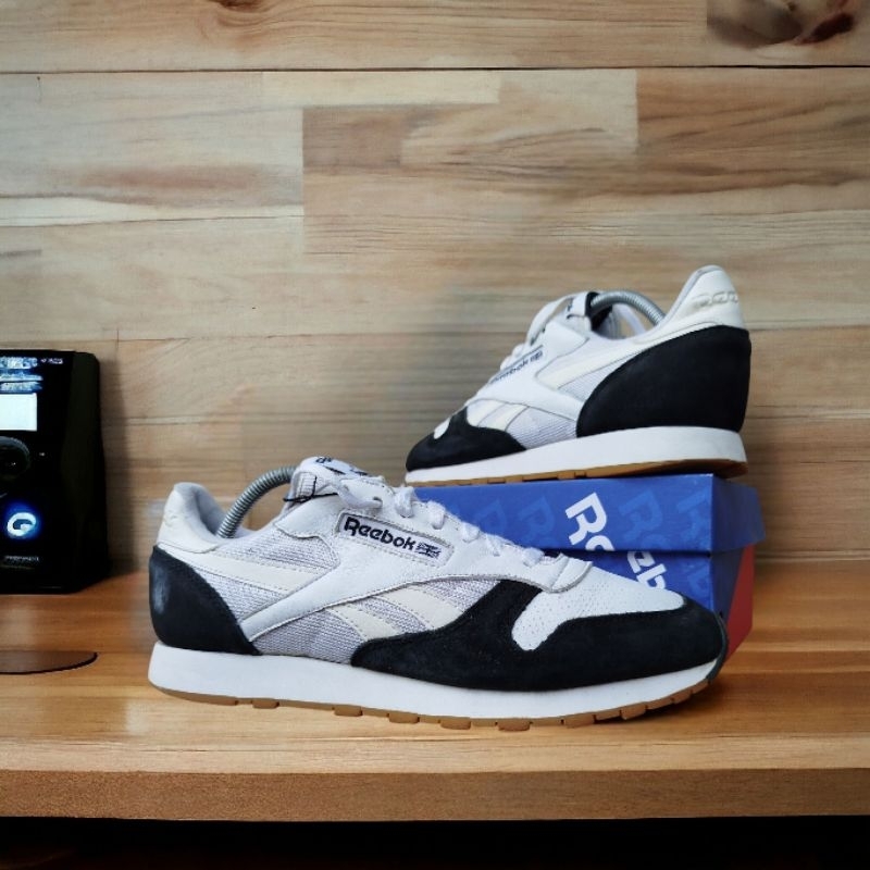 Jual Size 44 sepatu sneakers reebok classic leather perfect split ...