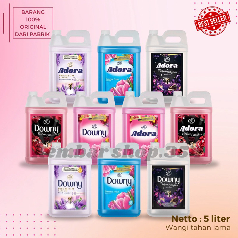 Jual Promo!!! Softener Pewangi / Pelembut Pakaian Repack 5 liter