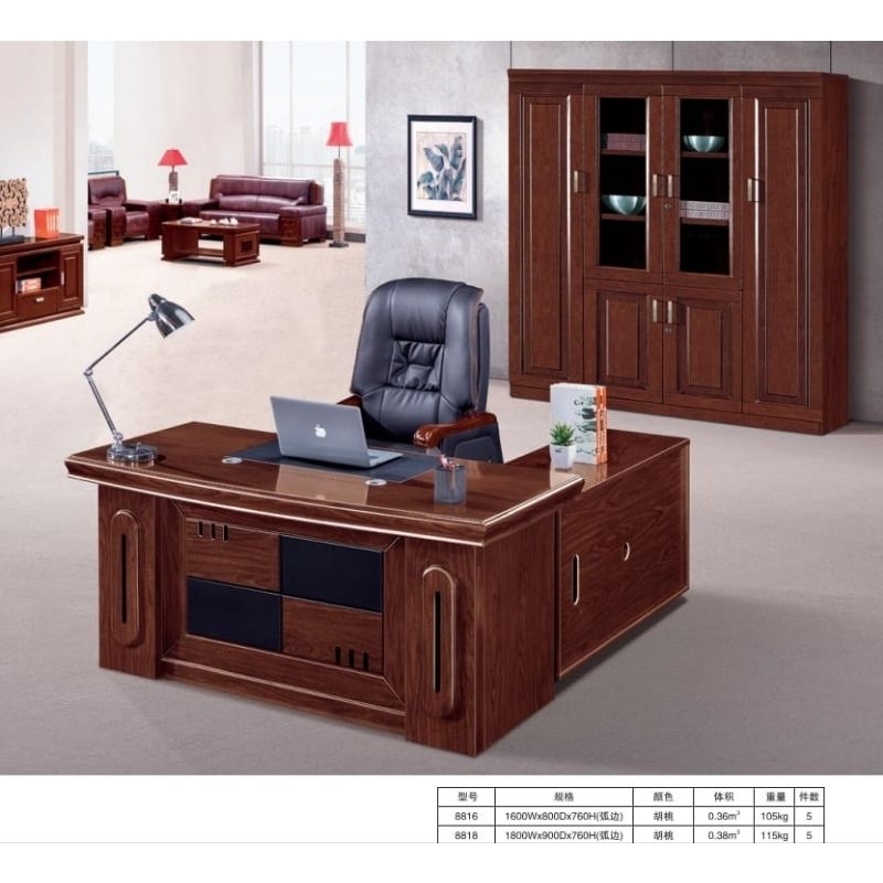 Jual Meja Direktur Import - Meja Manager - Meja Kantor 180x90x76cm ...