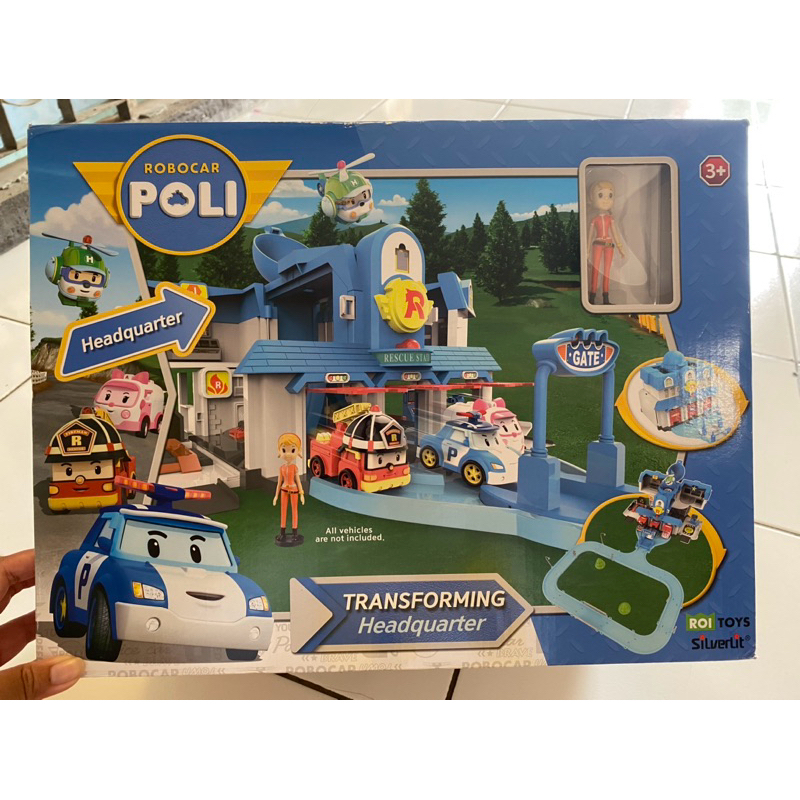 Jual Robocar Poli Transforming Headquarter | Shopee Indonesia