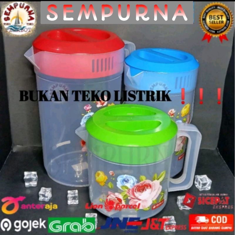 Jual Teko Air Plastik Lion Star Eskan K 3k 4k 23 Water Jug Shopee Indonesia 1439