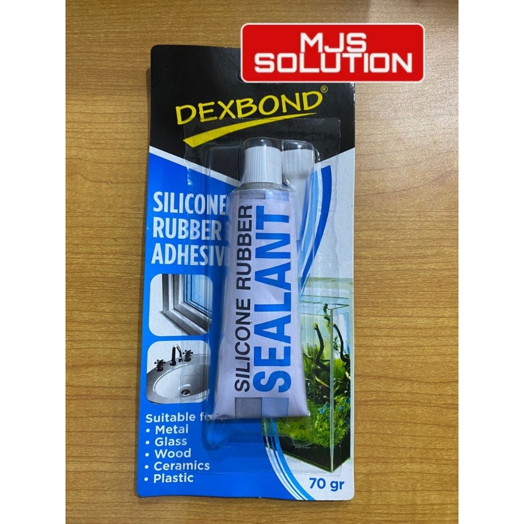 Jual LEM KACA SEALANT DEXBOND TUBE SILICONE RUBBER ADHESIVE BESAR KECIL ...