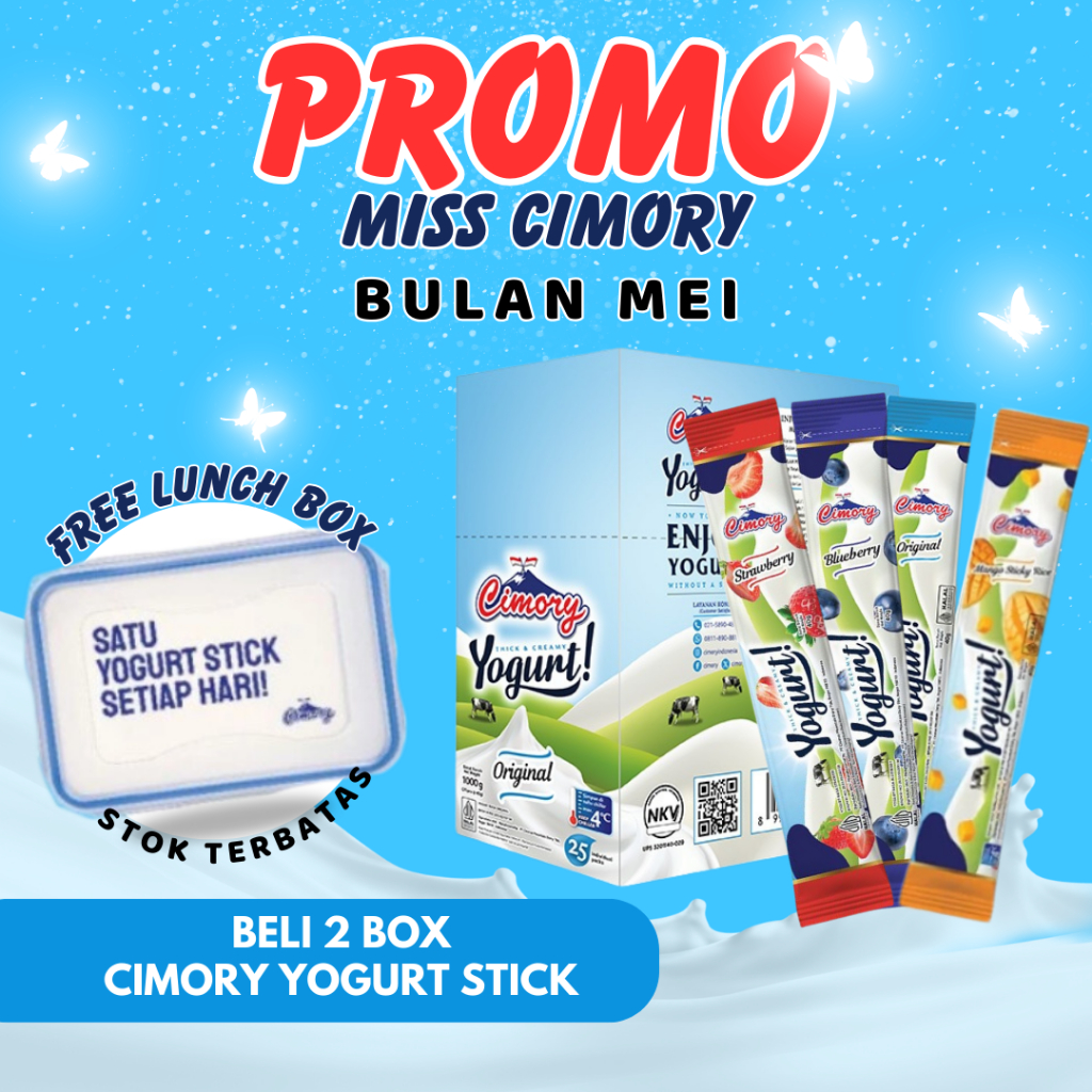 Jual CIMORY YOGURT STICK 1 PACK ALL VARIAN RASA | Shopee Indonesia