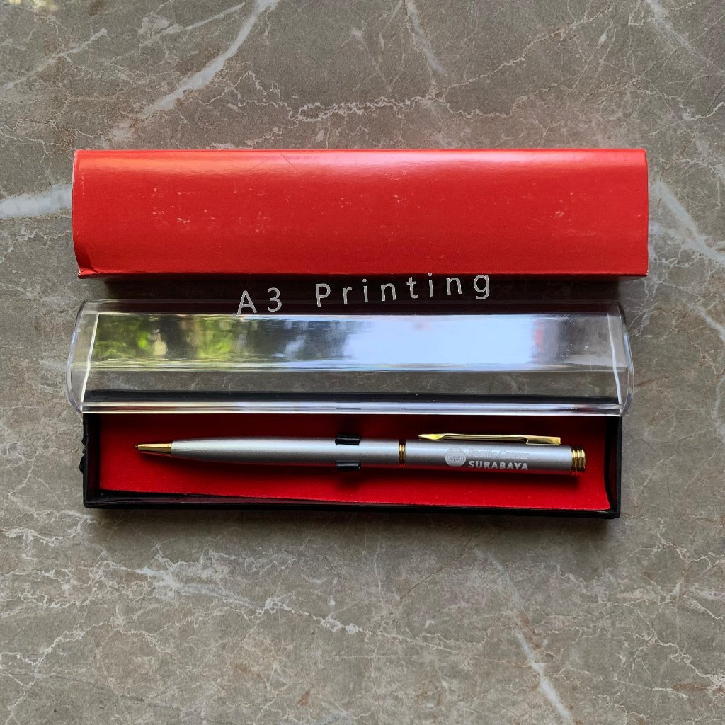 Jual Box Kotak Pulpen Pen Pena Merah | Shopee Indonesia