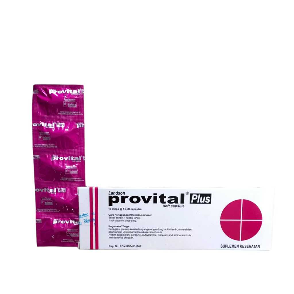 Jual Provital plus 50 kapsul provital | Shopee Indonesia