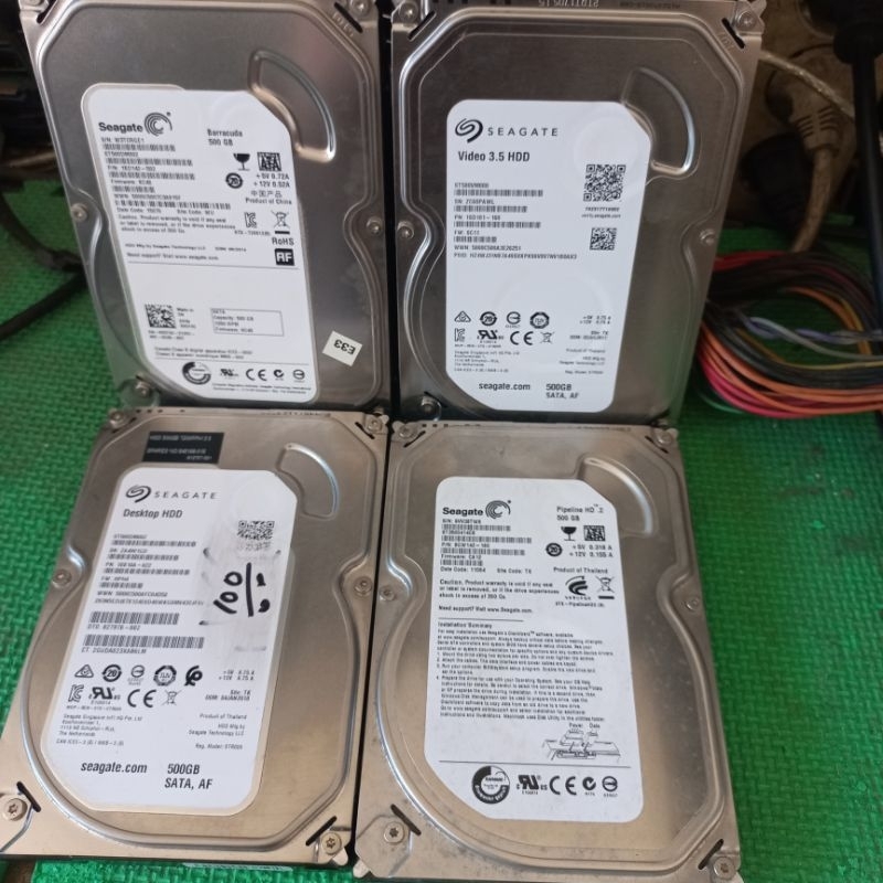 Jual hardis pc komputer wd seaget 500gb | Shopee Indonesia