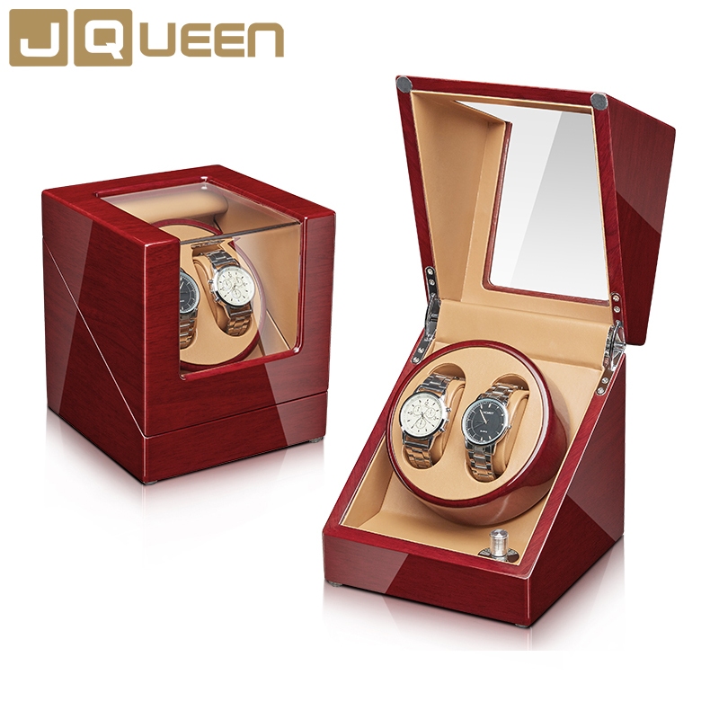 Jual JQUEEN Double Watch Winder with Quiet Japanese Mabuchi Motor