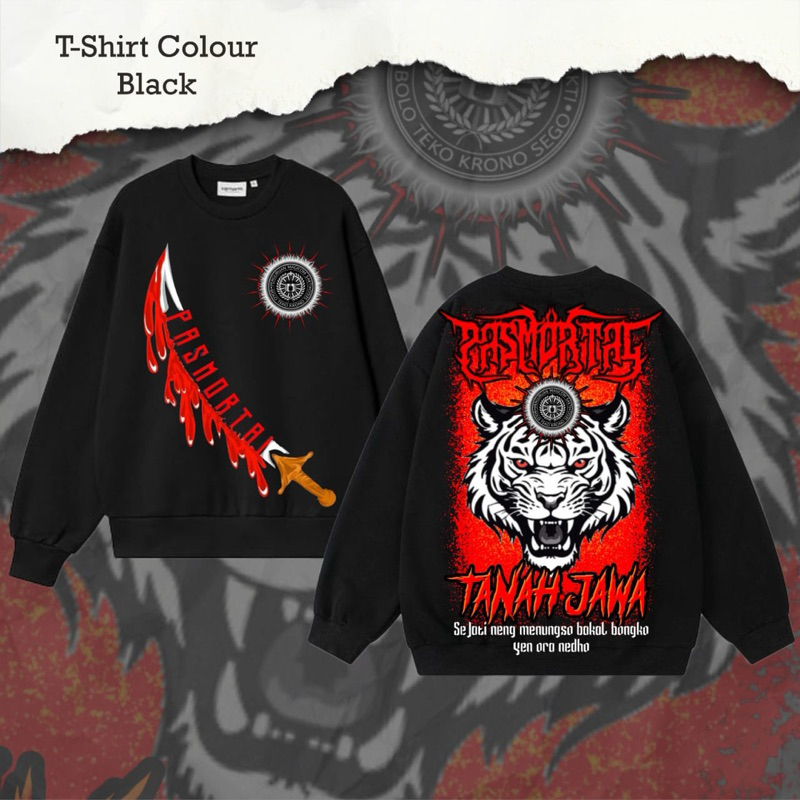 Jual SWEATER NETRAL PASMORTAL TANAH JAWA SWEATER NETRAL BROTHERHOOD ...
