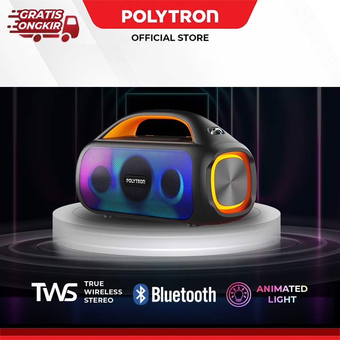 Jual Polytron Partymax Speaker Bluetooth Portable Wireless PPS 4PH12 ...