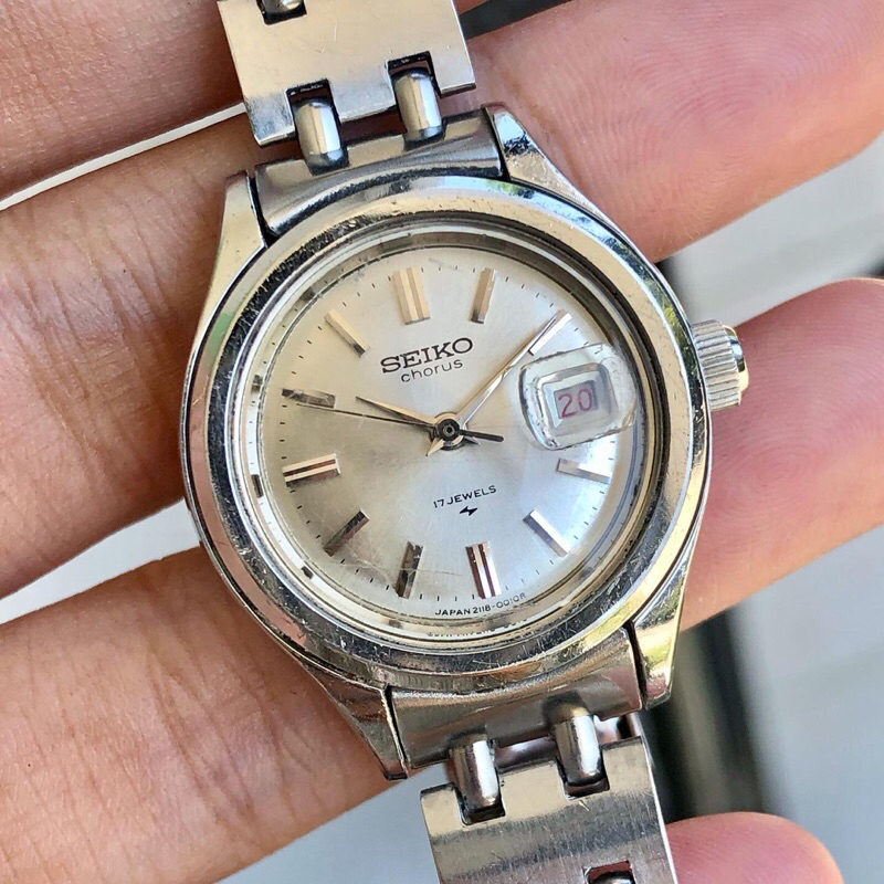 Jual Seiko Chorus 2118-0200 Ladies | Shopee Indonesia SEIKO 自動巻 