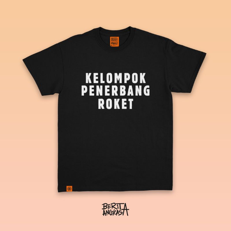 Jual T-shirt Kelompok Penerbang Roket - Tipografi | Shopee Indonesia