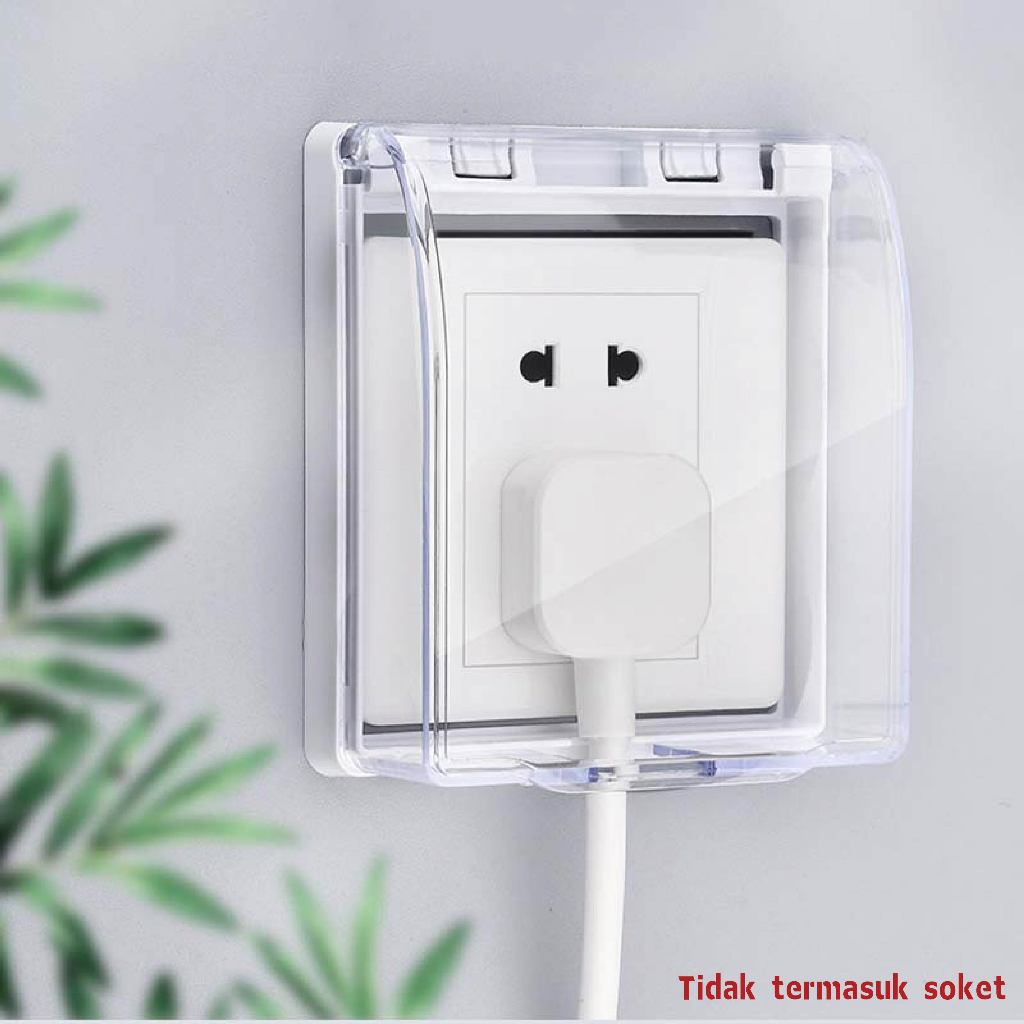 Jual Penutup Saklar Dinding Tahan Air Listrik Plug Cover Pelindung ...