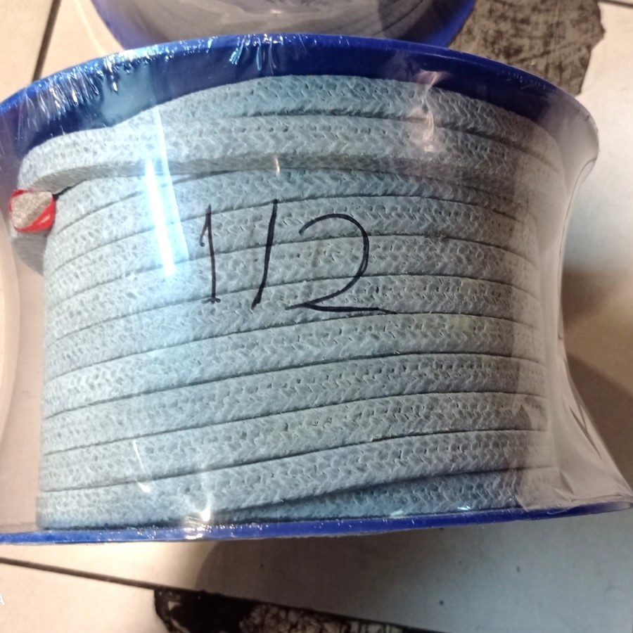 Jual Gland packing asbestos ptfe 6mm x 6mm (1/4