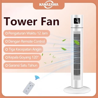 KANAZAWA Kipas Angin Menara - Remote Control 3 Kecepatan Garansi 1 Tahun