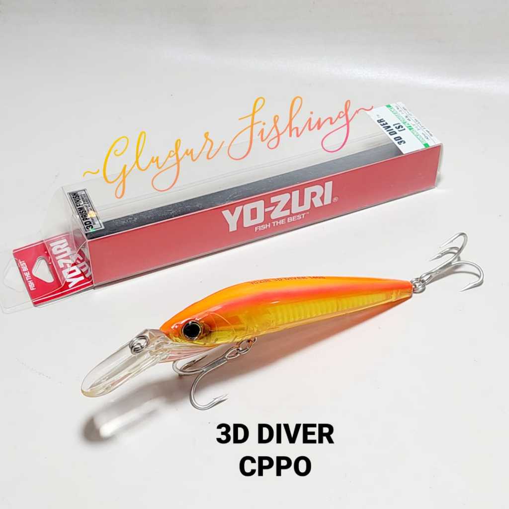 Leurre Coulant Yo Zuri Duel 3D Diver 140 Mm – R1456-CPBM – Pour Mer