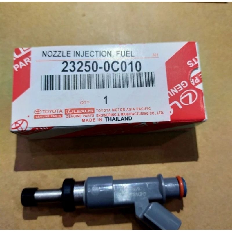 Jual NOZZLE INJECTOR FUEL TOYOTA INNOVA HILUX DAN FORTUNER BENSIN ...