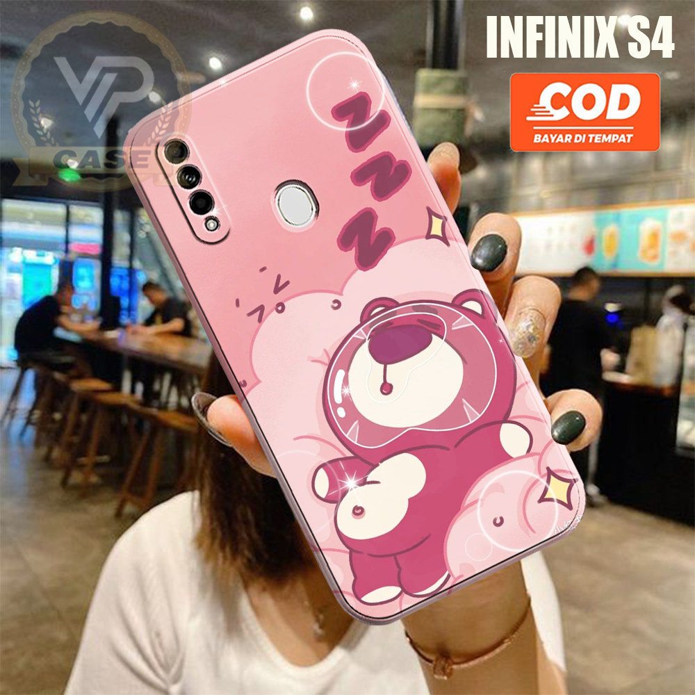 Case Infinix S4 (PV141) Softcase Procamera Pelindung Belakang Handphone  Motif Couple Silicone Lentur Anti Sobek Infinix S4 S5 S5lite Cassing  Motif