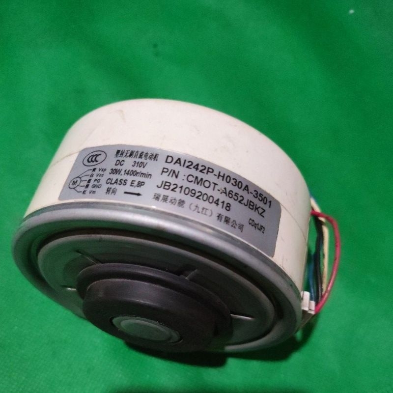Jual DINAMO INDOOR AC SHARP FAN MOTOR AC SHARP ORIGINAL 2PK DC 310V 30W ...