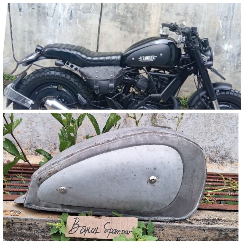Jual Tangki Scrambler Tangki Motor Custom Tangki Custom Tangki Japstyle ...